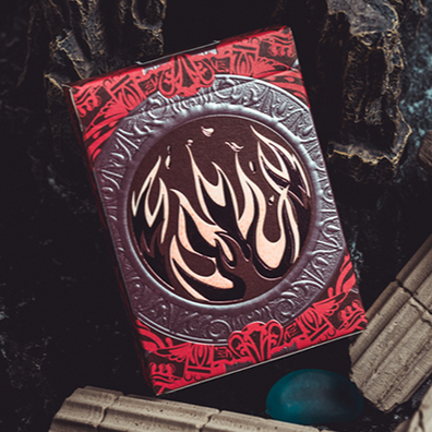 Gilded Atlantis: Fire Playing Cards